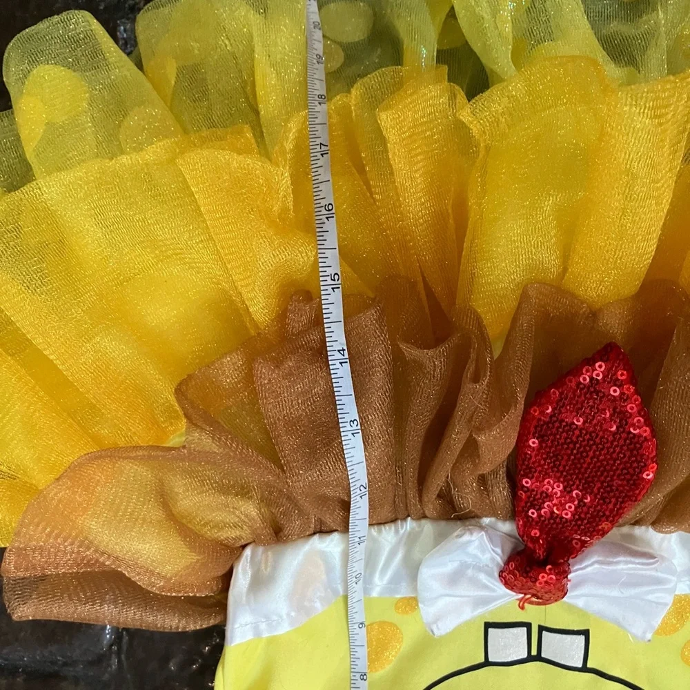 SpongeBob SquarePants Girls Tulle Dress Halloween Costume